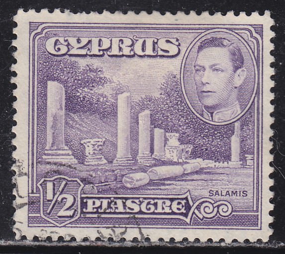 Cyprus 164 Salamis Ruins 1951