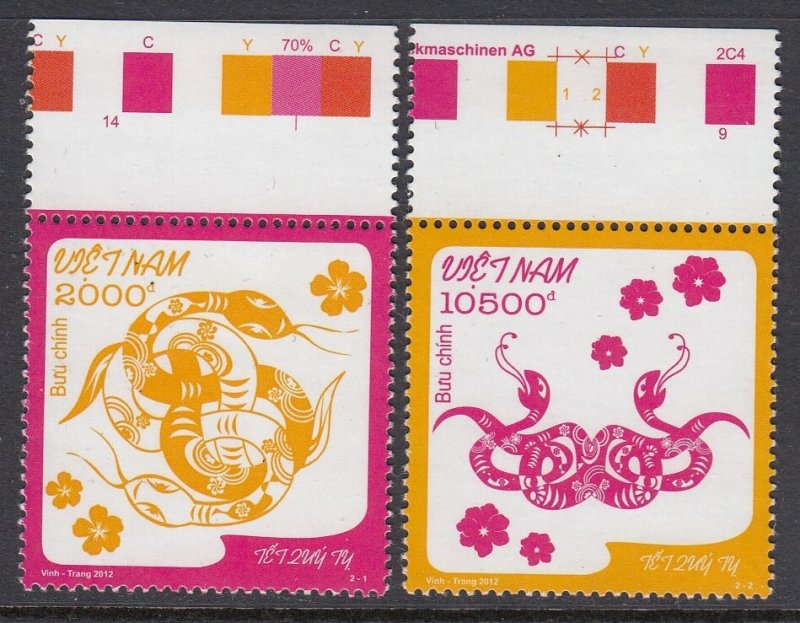 Vietnam 3464-5 mnh