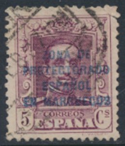 Spanish Morocco   SC# 84   Used spacefiller    see details and scans 