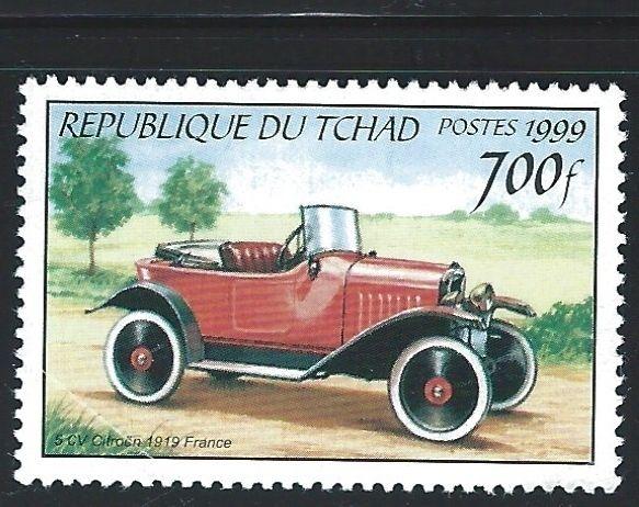 Chad #818-23, S/S 1824 MNH VF  Antique Automobiles