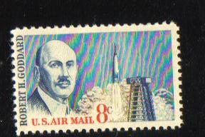 #C-69  MNH 8c R.H. Goddard Scientist 1963 Issue