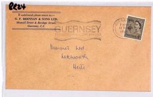 GB CHANNEL ISLANDS Guernsey Regional WILDINGS Covers {2} 1968 BR24 