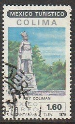 MEXICO C616, Touristic sites. KING COLIMAN  USED. VF. (751)