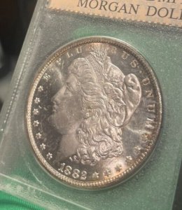 1882-CC Morgan Silver Dollar MC Great Eye Appeal Strong Strike ##205121653545