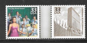 #3186J-K MNH Gutter Pair