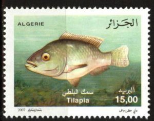 Algeria 2007 Marine Life Fishes MNH
