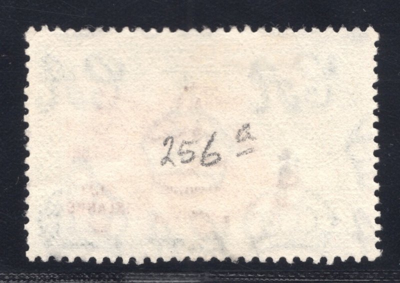 MOMEN: FIJI SG #256a EXTRA ISLAND USED £60 LOT #67008*