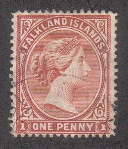 Falkland Islands #12. Used. 1891-02 **Awardmasters**