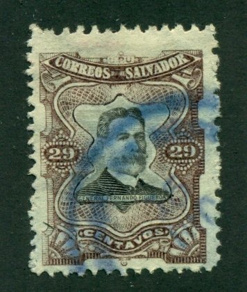 El Salvador 1910 #388 U SCV (2020) = $0.25