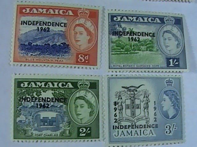 JAMAICA # 185-196-MINT/NEVER HINGED-COMPLETE SET----QEII----1962