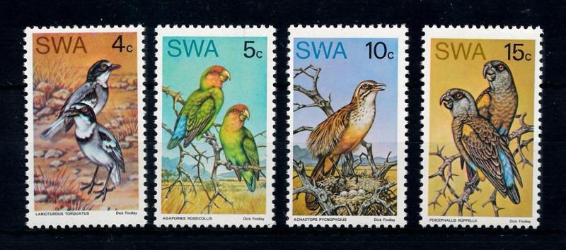 [52396] SWA South West Africa 1974 Birds Vögel Oiseaux Ucelli  MNH