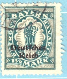 BAVARIA, BAYERN SCOTT# 267 MNH 1 1/4m 1920 OVERPRINT