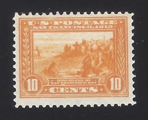 US #400 1913 Orange Yellow WMK 190 Perf 12 Mint NG F-VF SCV $120