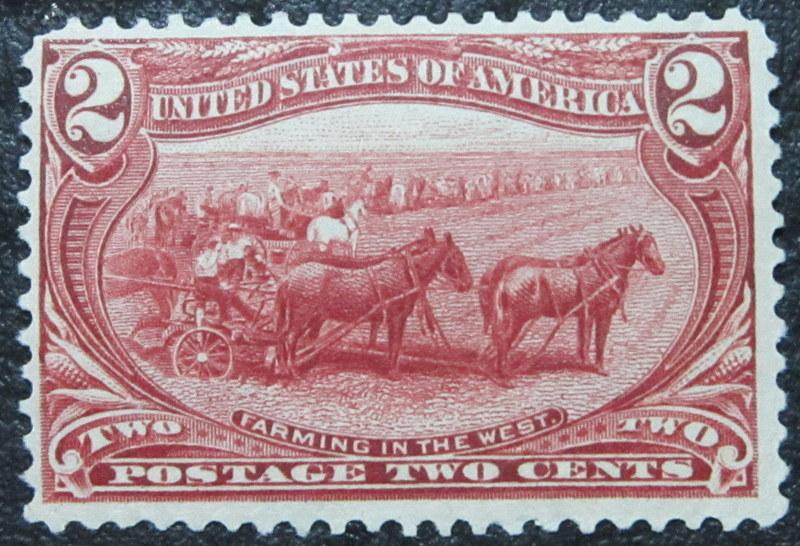 U. S. 286 Mint FVF SCV$72.50 Bright