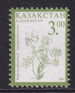 Kazakhstan   #320 MNH 2001  flowers  3te