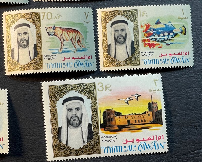 UMM AL QIWAIN # 1-18-MINT NEVER/HINGED*----COMPLETE SET----1964(LOTA)