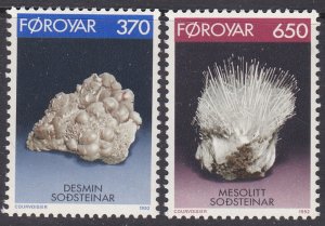 Faroe Islands Sc #241-242 MNH