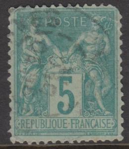 France Sc#78 Used