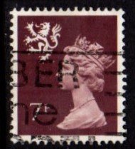 Scotland - #SMH8 Machin Queen Elizabeth II - Used