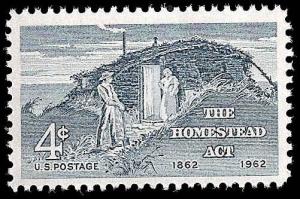 # 1198 MINT NEVER HINGED HOMESTEAD ACT CENTENARY