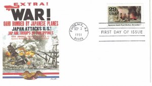 #2559i, 29c Pearl Harbor, Fleetwood cachet