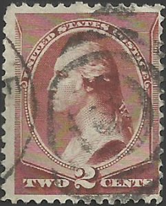 # 210 RED BROWN USED GEORGE WASHINGTON SCV-0.75