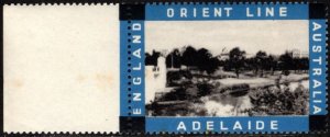 1930's Australia Poster Stamp The Orient Steam Navigation Company Adelai...