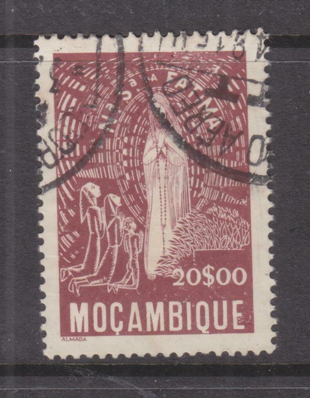 MOZAMBIQUE, 1949 Our Lady of Fatima 20e. Brown, used.