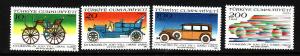 D2-Cars-Automobiles-Turkey-Sc#2358-61-unused NH set-1986-