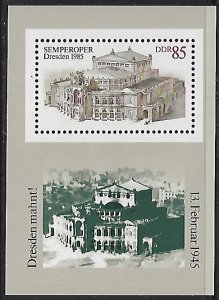 Germany - DDR - # 2460 - Dresden Opera House - SS - MNH.....{1985}