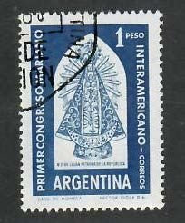 Argentina; Scott 722; 1960;  Precanceled; NH