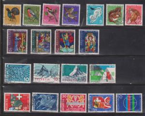 SWITZERLAND Various Used - Includes Semi-Postals