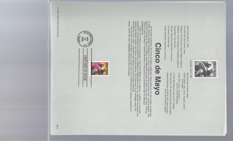 25ea United States FDC Panels See Scans