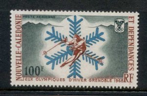 New Caledonia 1967 Winter Olympics Grenoble MUH