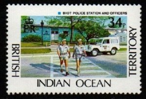 BRITISH INDIAN OCEAN TERR SG113 34p 1991 INDIAN OCEAN TERR. ADMINISTRATION  MNH