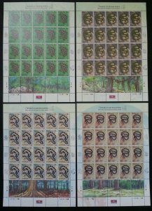 *FREE SHIP Malaysia Snakes 2002 Reptiles Fauna Tree Wildlife (sheetlet) MNH