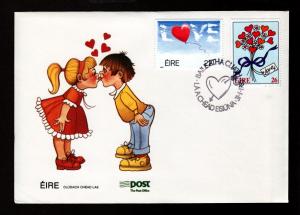 Ireland # 606-607 FDC!