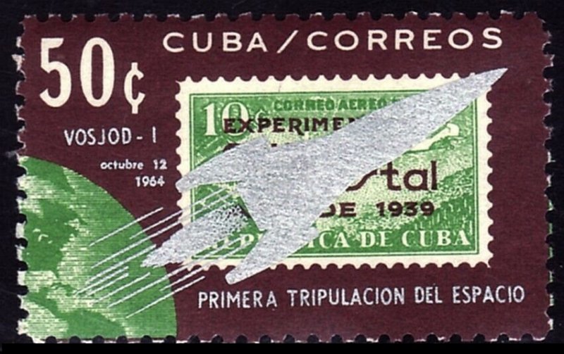 1964 Cuba 945 Overprint - Voskhod 1 # 943 4,50 €