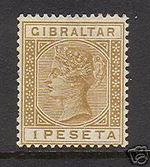 Gibraltar #36 VF Mint