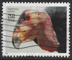 US #3105i  Used. Endangered Species. California Condor