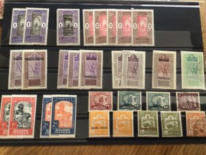 French Colonies mounted mint & used stamps duplication A12951