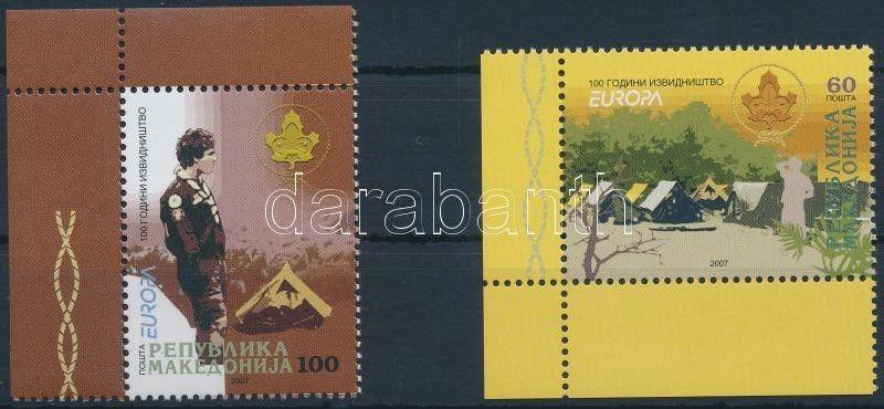 Makedonien stamp Europa CEPT: Scouts corner set MNH 2007 Mi 430-431 WS191238