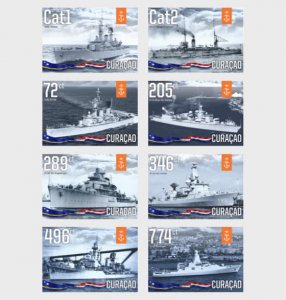 Curacao - Postfris/MNH - Complete set Royal Dutch Navy 2022