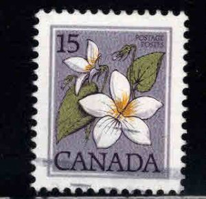 Canada Scott 787 Used flower stamp