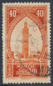French Morocco   SC# 102  Used    see details and scans 