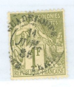French Colonies (General Issues) #59 Used Single