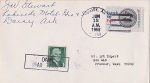 United States Arkansas Daisy 71939 1968 4-bar  1965-1976  Philatelic.