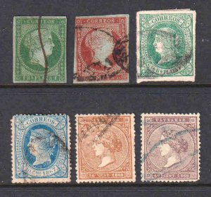 CUBA USED COLLECTION LOT B SIX QUEENS