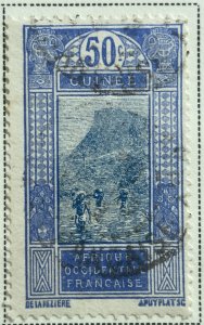 AlexStamps FRENCH GUINEA #87 VF Used 