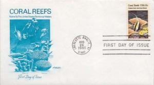 United States, First Day Cover, Marine Life